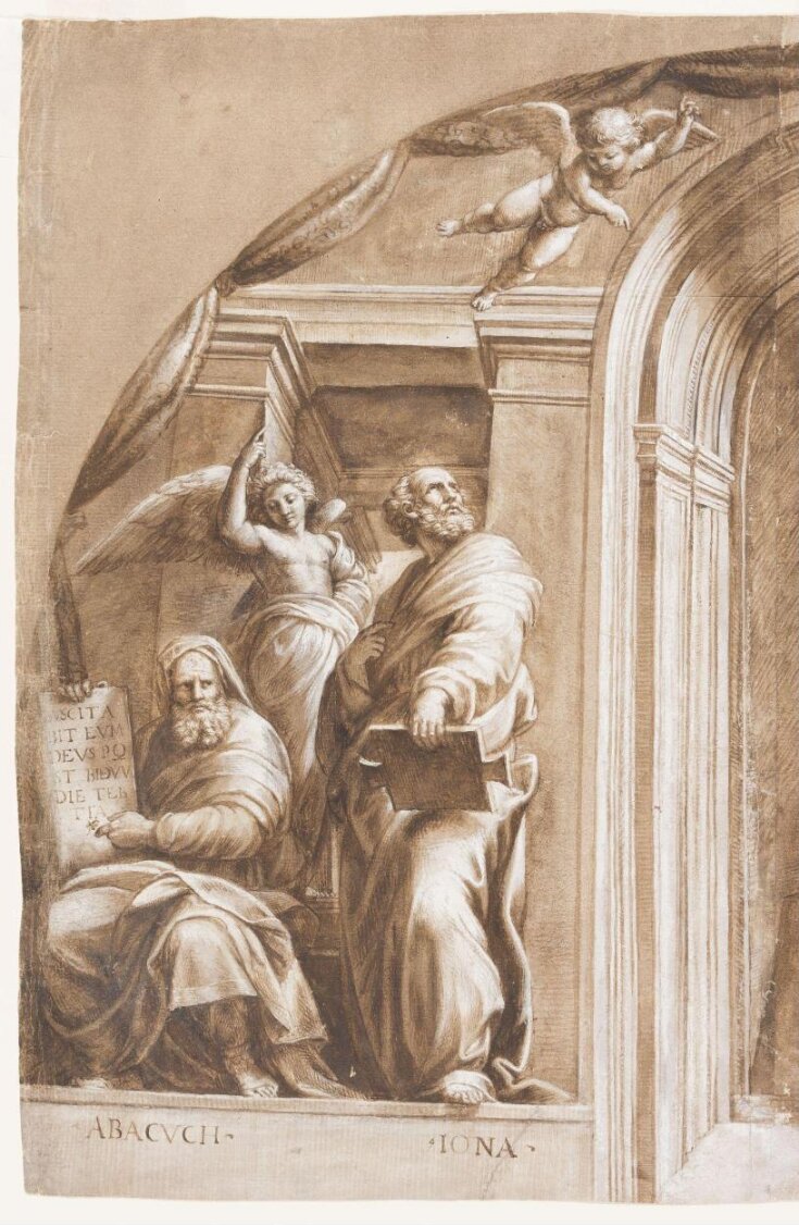 Hosea, Jonah, David and Daniel (after Raphael) top image
