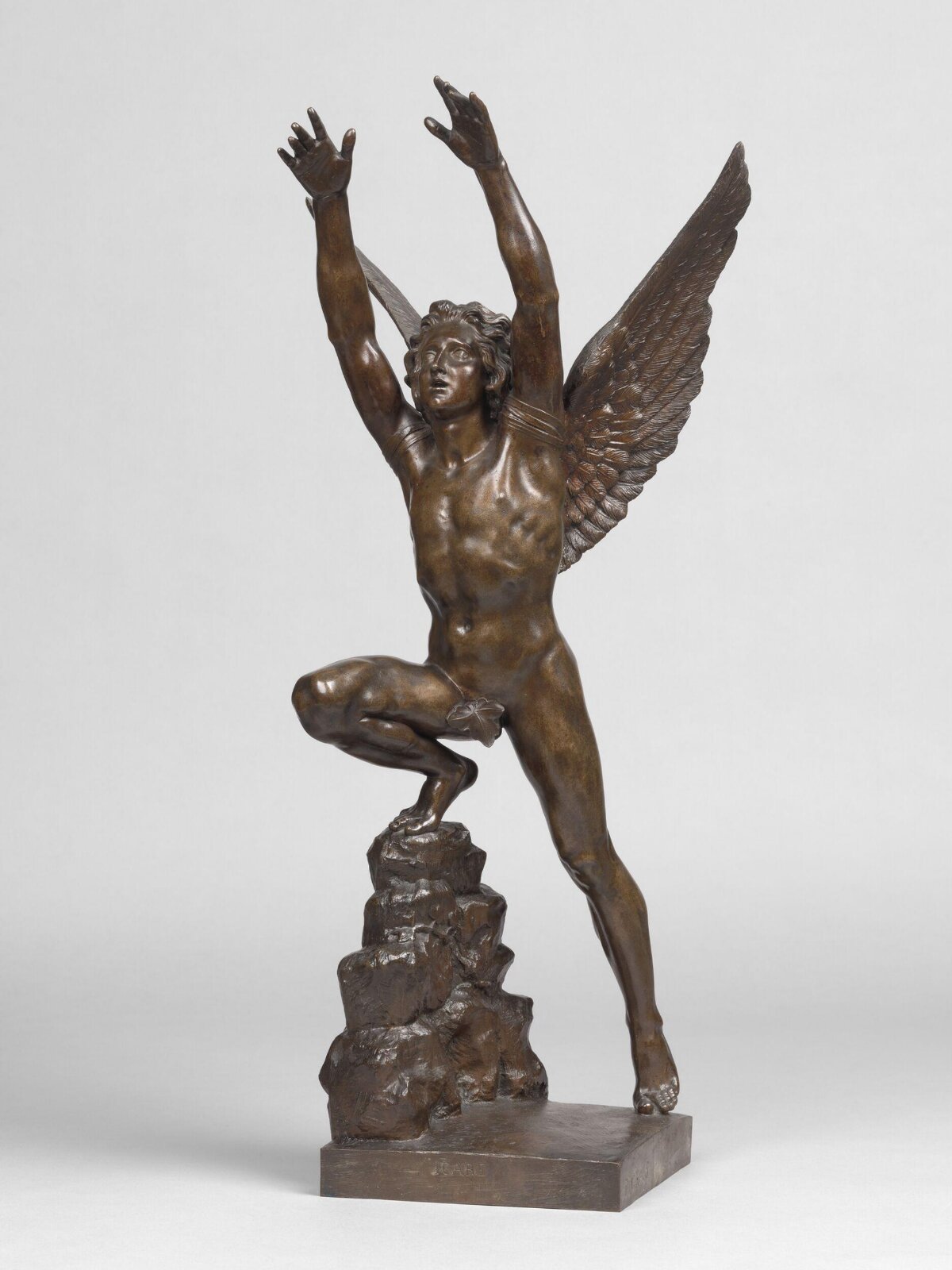Icarus (Icare essayant ses Ailes), Philippe Grass, ca. 1841
