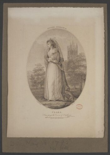 Signora Storace as Clara