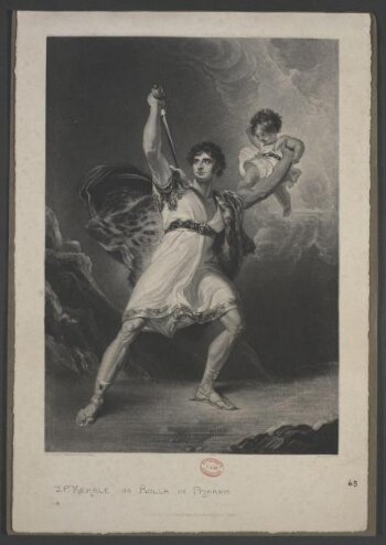 John Phillip Kemble as Rolla in Pizarro