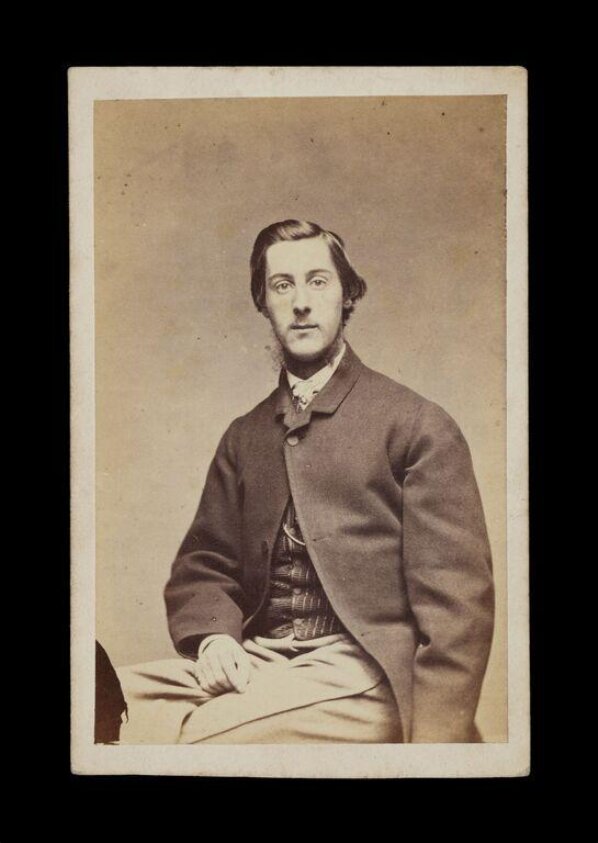 A portrait of a man (1860-1869) by Elizabeth Keith