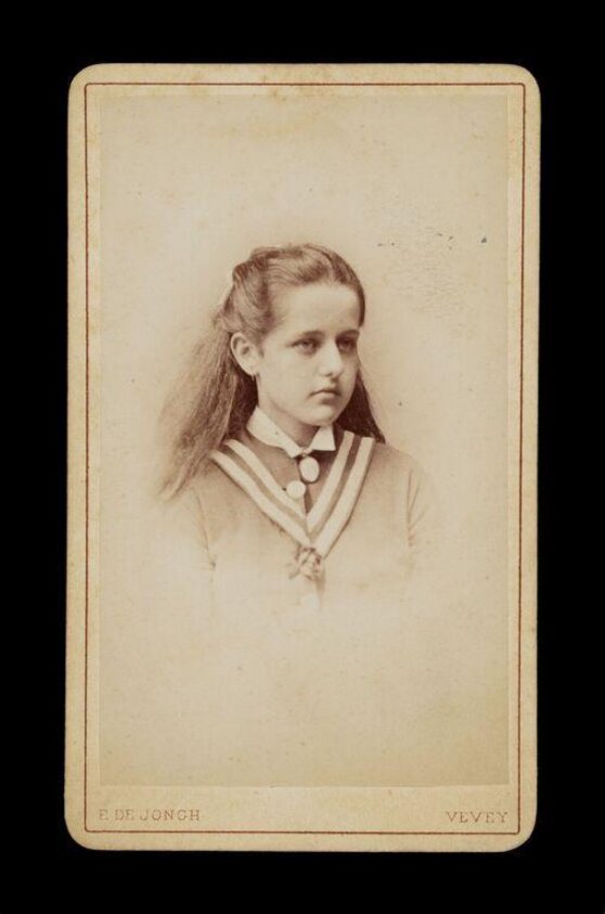 A portrait of 'Mary D. Scott' (1860-1869) by Claude de Jongh