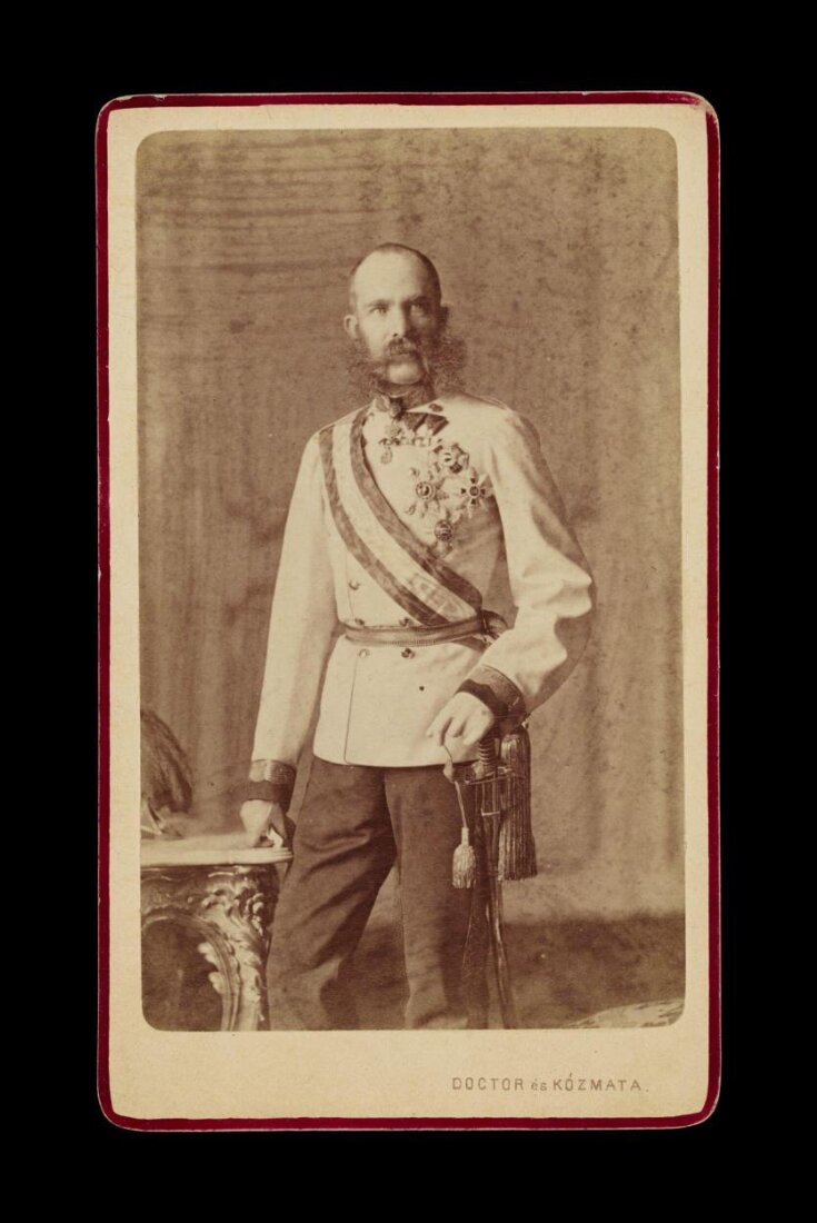 A portrait of a man in military uniform image