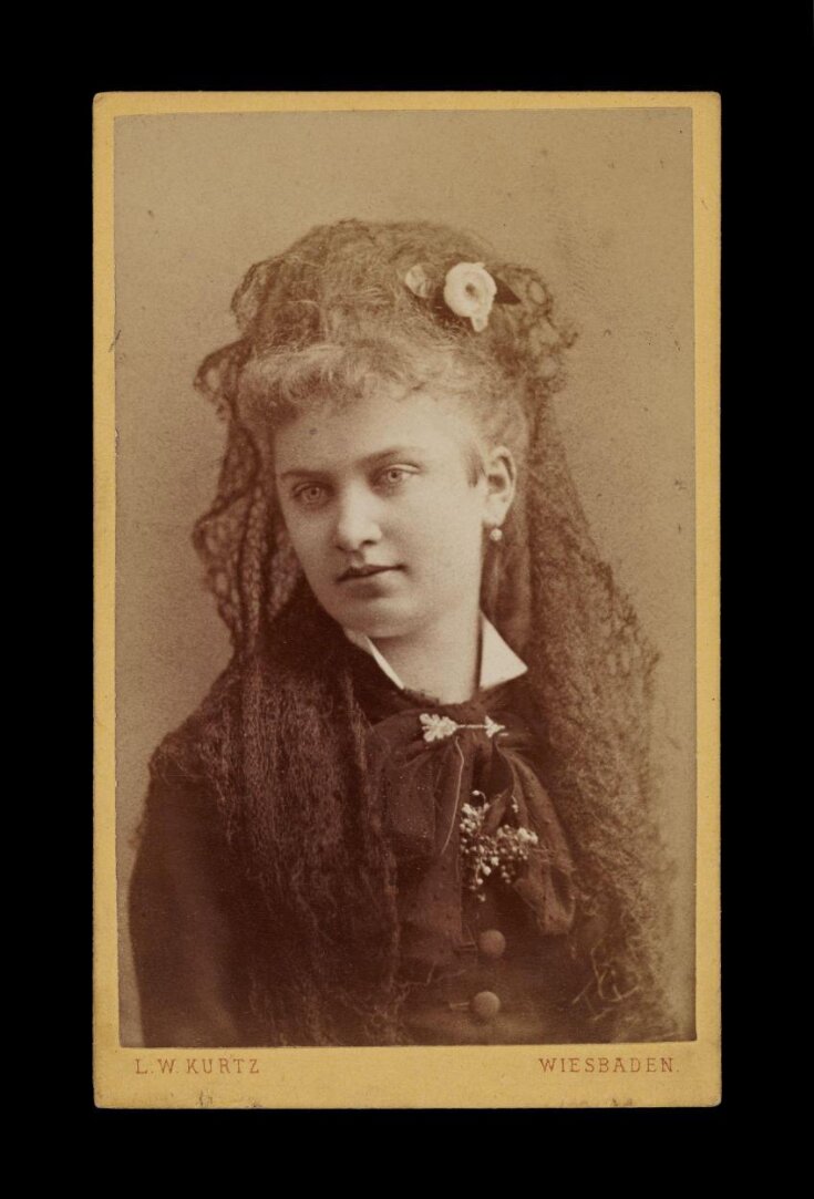 A portrait of a woman 'Olga v Leipzigar' image