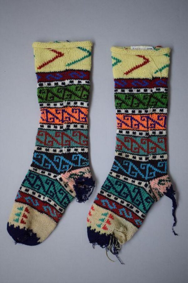 Pair of Socks | Unknown | V&A Explore The Collections
