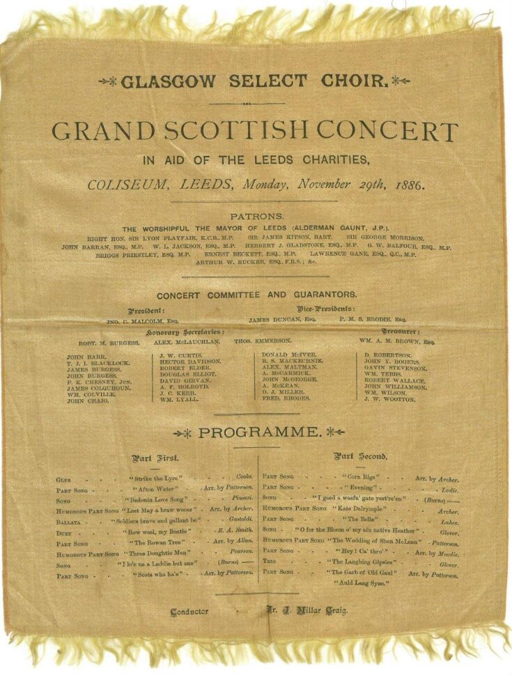 Glasgow Select Choir Grand Scottish Concert top image