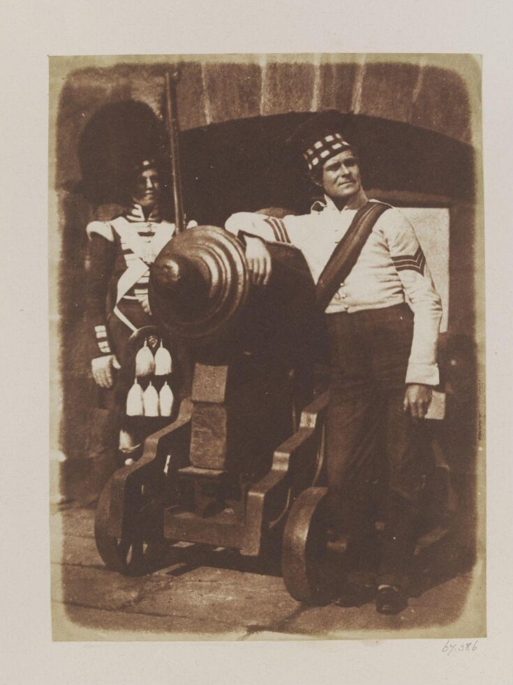 Sergeant and Private of the 92nd Gordon Highlanders in Edinburgh Castle image