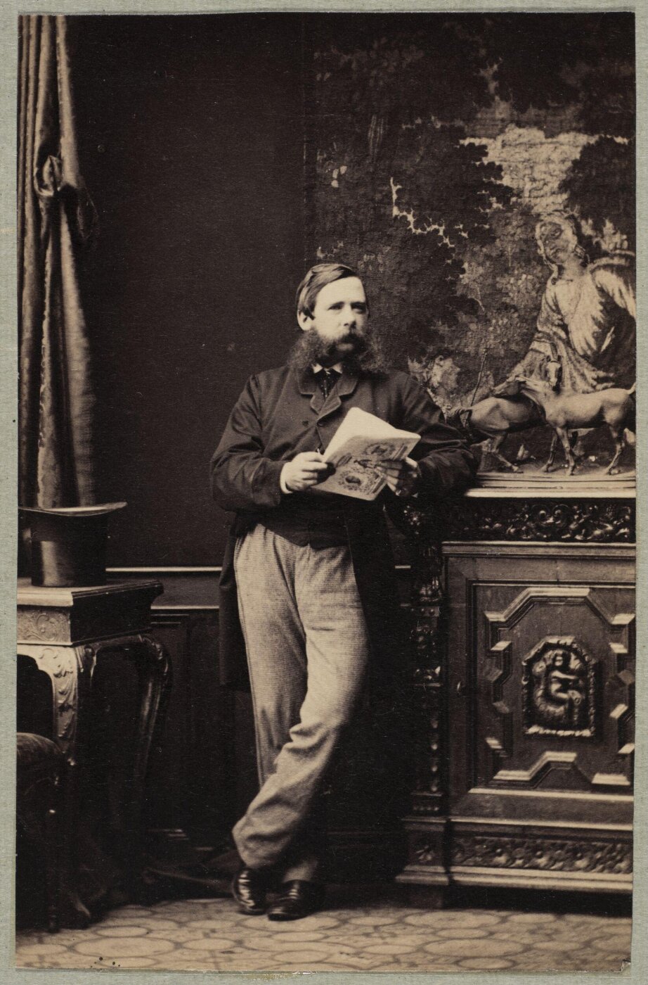 Unknown, Carte-de-visite photographs (480). Four photographs are dry-mounted to each sheet (120).