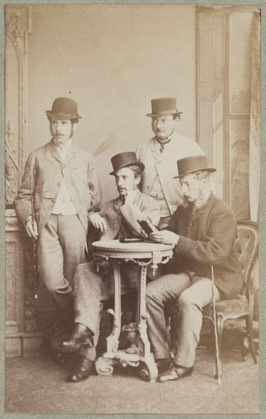 Unknown, Carte-de-visite photographs (480). Four photographs  are dry-mounted to each sheet (120).