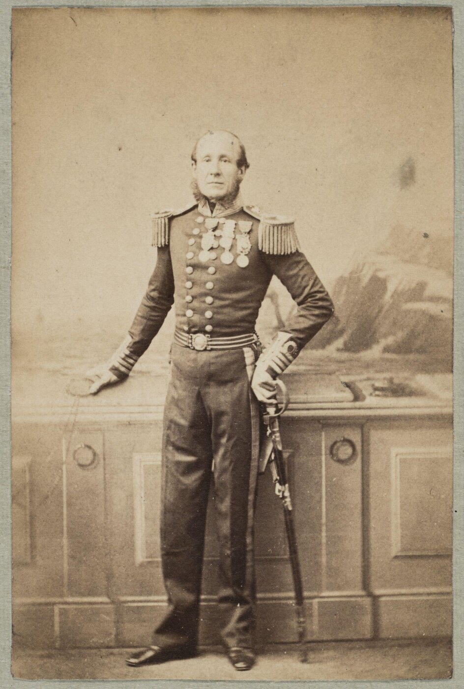 Unknown, Carte-de-visite photographs (480). Four photographs  are dry-mounted to each sheet (120).