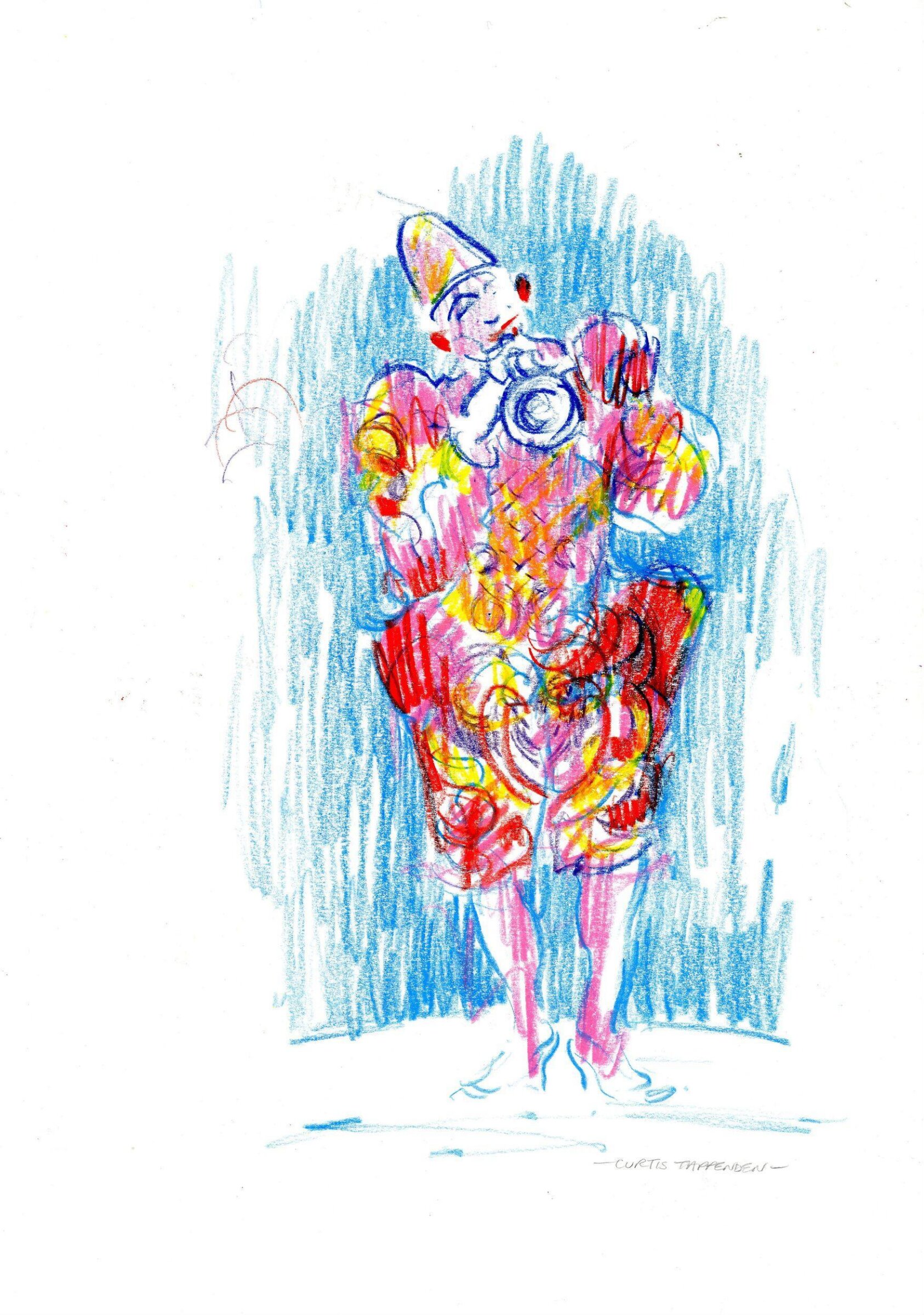 Mr. Popol at Circus Wonderland, Shoreham, Sussex, 2016, Curtis Tappenden, 2016