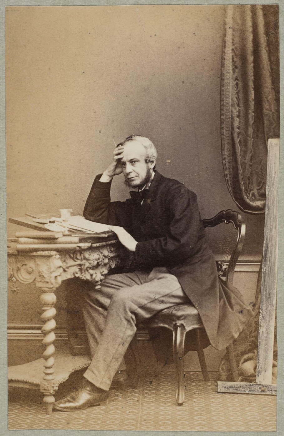 Unknown, Carte-de-visite photographs (480). Four photographs are dry-mounted to each sheet (120).