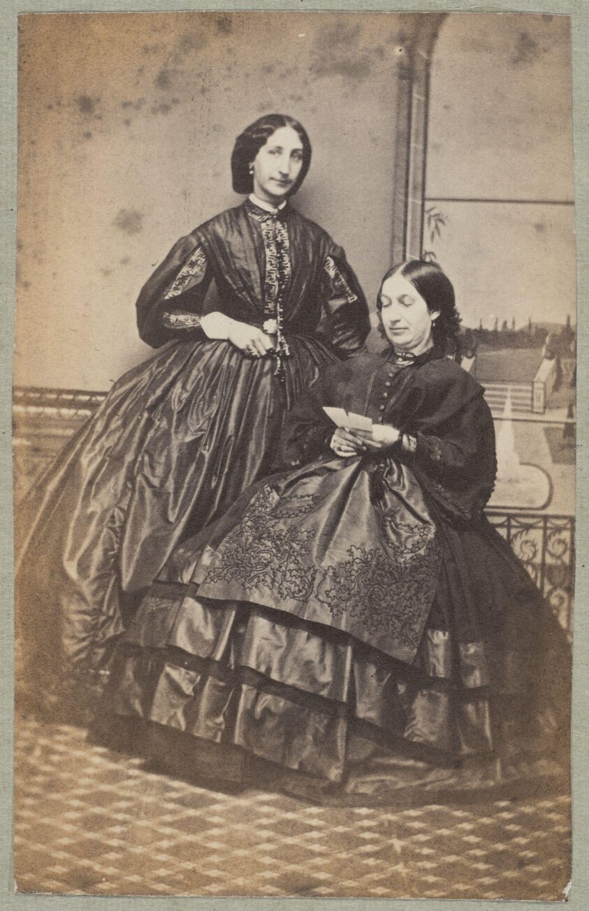 Carte-de-visite photographs (480). Four photographs  are dry-mounted to each sheet (120).