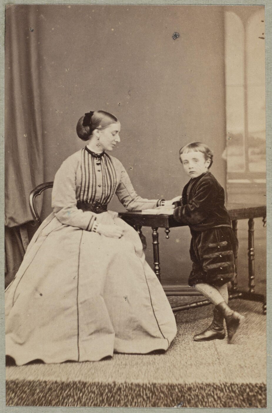 Unknown, Carte-de-visite photographs (32). Four photographs  are dry mounted on each sheet.