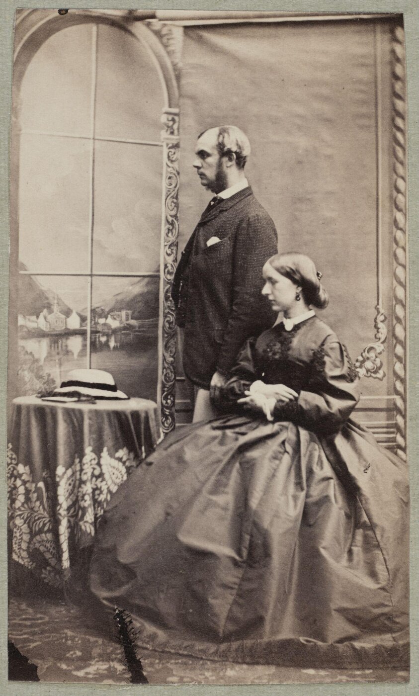 Unknown, Carte-de-visite photographs (32). Four photographs  are dry mounted on each sheet.