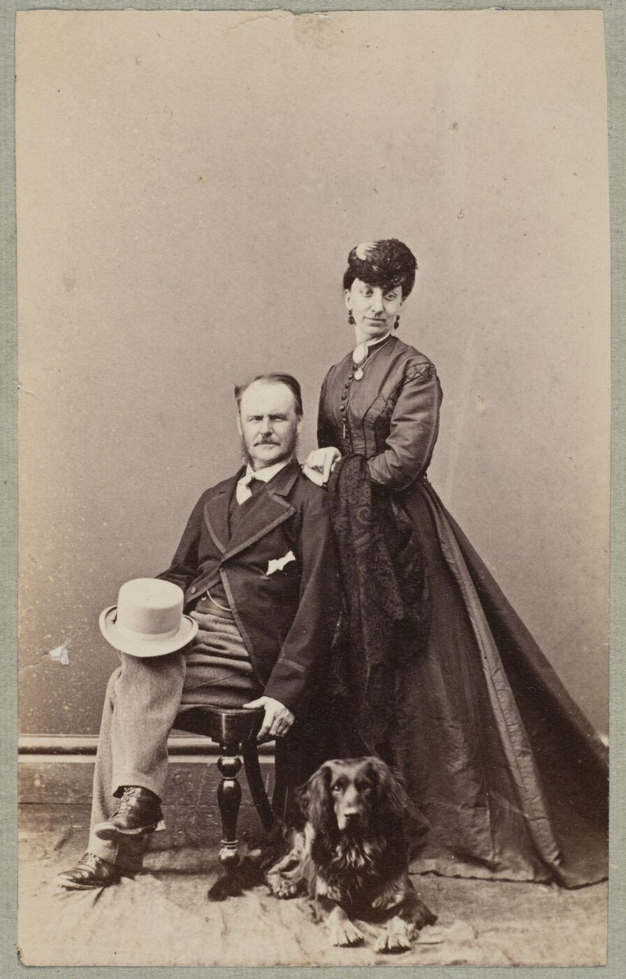Unknown, Carte-de-visite photographs (32). Four photographs  are dry mounted on each sheet.