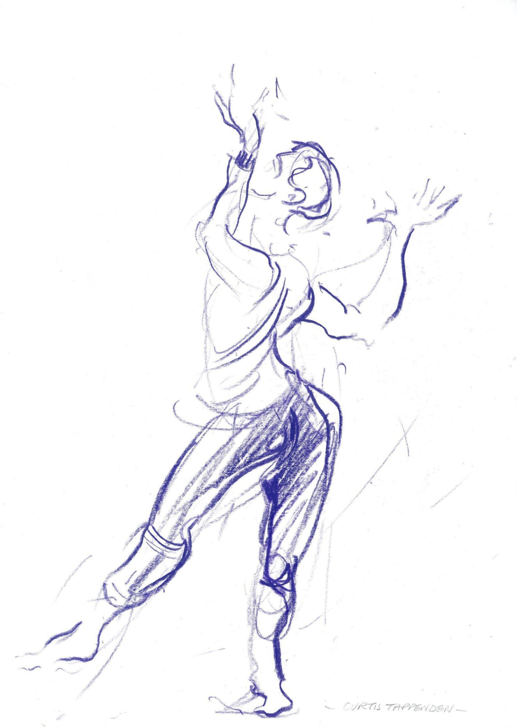 Matt Knight as the Prince in Metta Theatre's extracts  from 'Little Mermaid the Circus Sensation', V&A Lecture Theatre, 29 April 2018, Curtis Tappenden, 29/04/2018