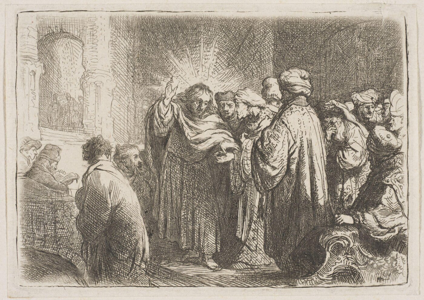 Rembrandt van Rijn, The tribute money