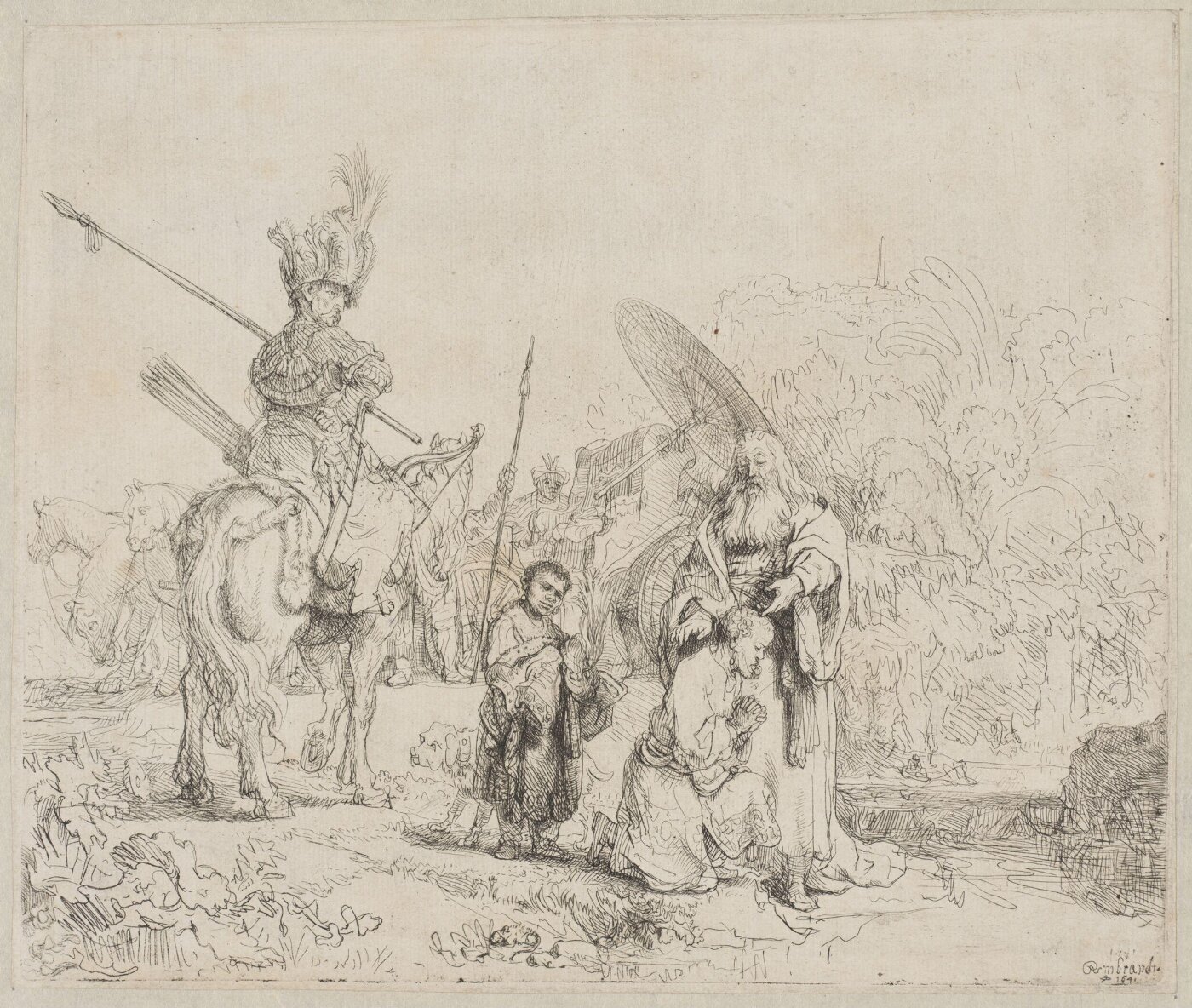 Rembrandt van Rijn, The Baptism of the Eunuch