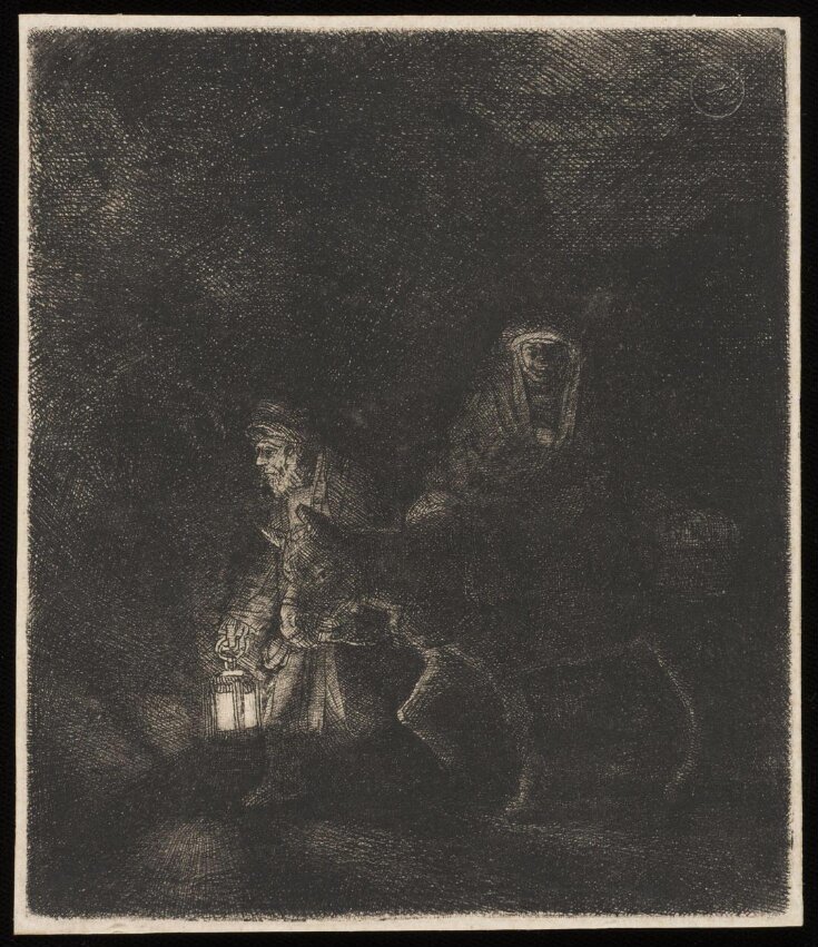 The Flight into Egypt: a night piece | Rembrandt van Rijn | V&A Explore ...