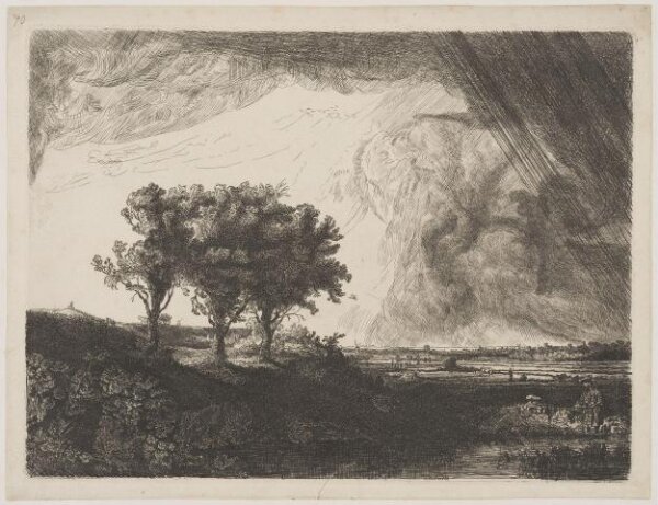 The Three Trees | Baillie, William | Rembrandt van Rijn | V&A Explore ...