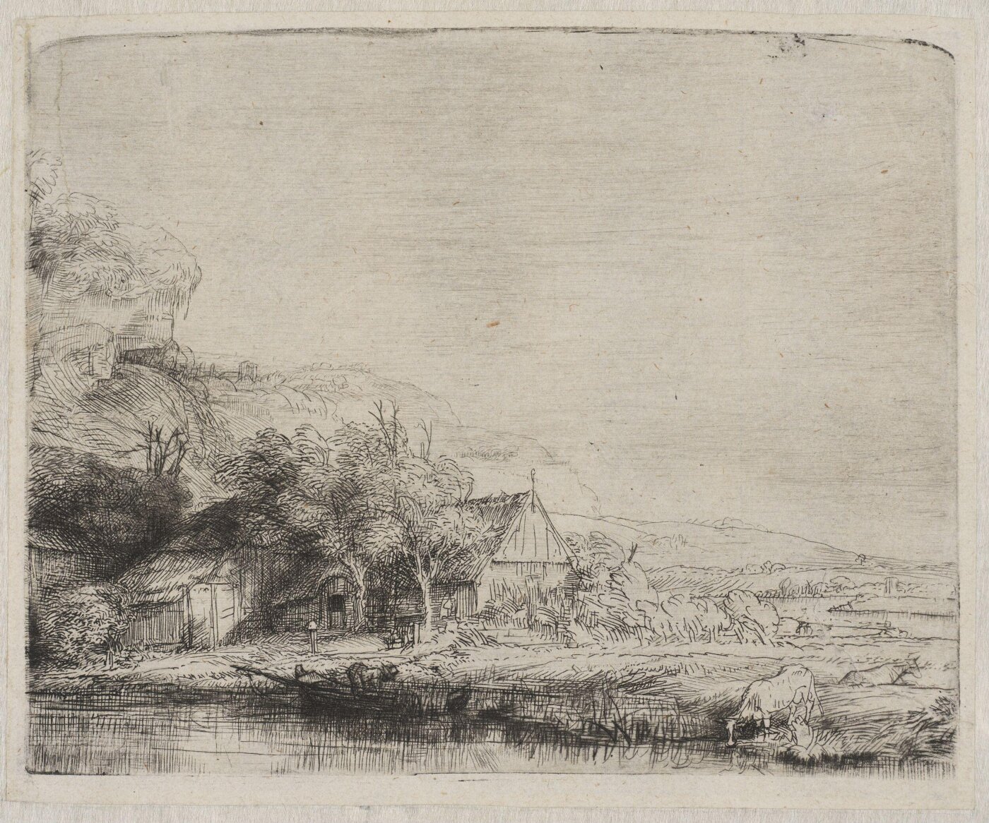 Rembrandt van Rijn, Landscape with a cow