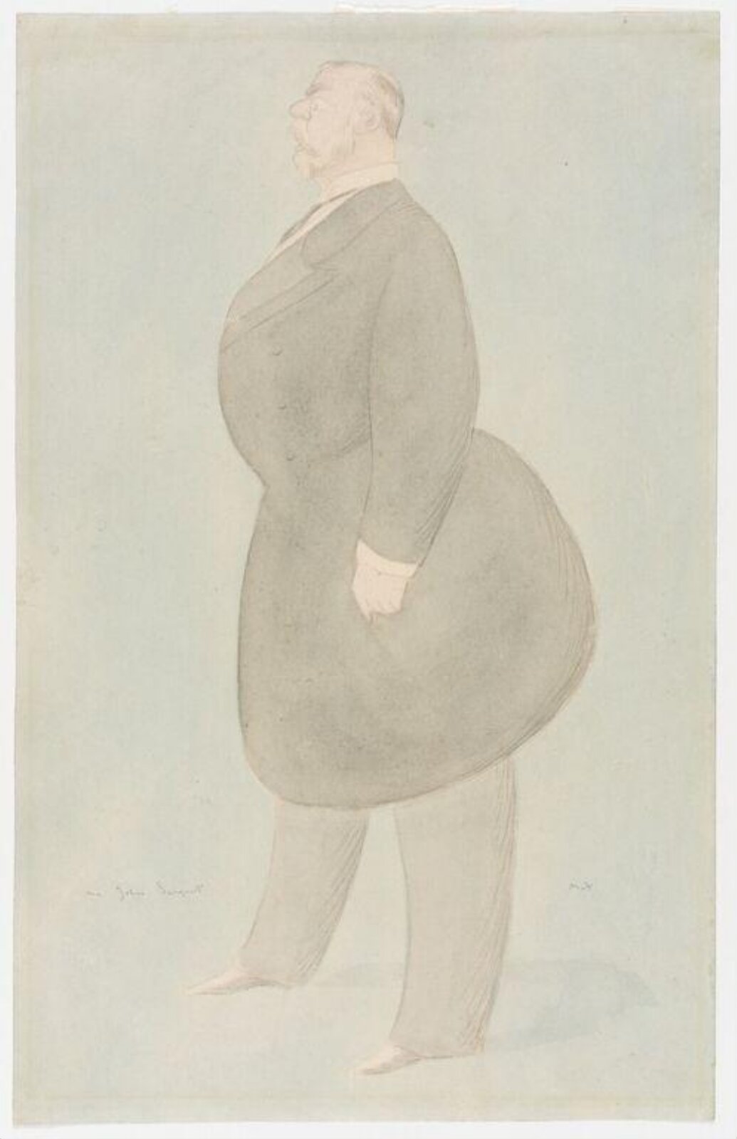 Mr John S. Sargent, Max Beerbohm