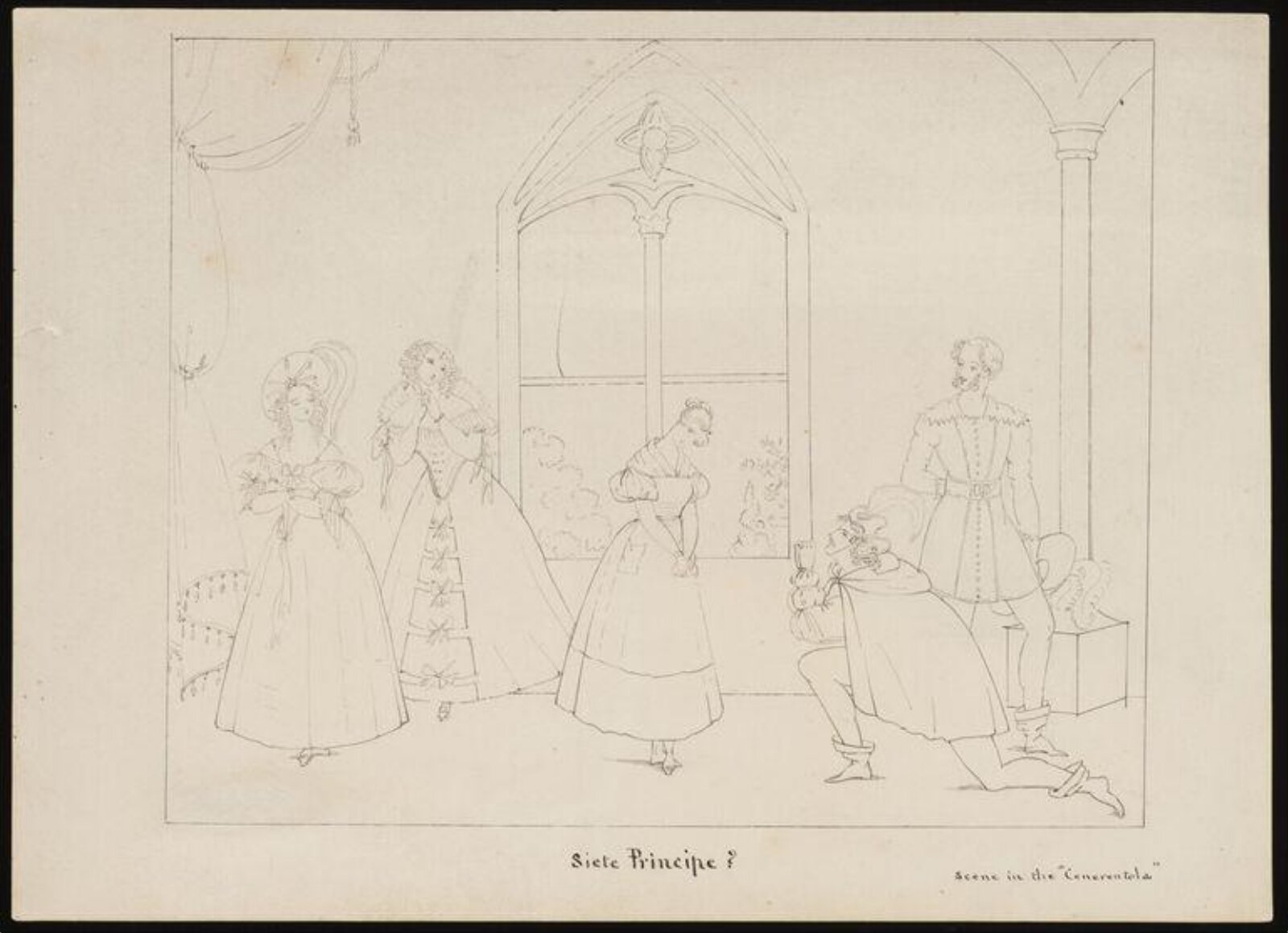 Siete Principe?, Richard Doyle, c. mid 19th century
