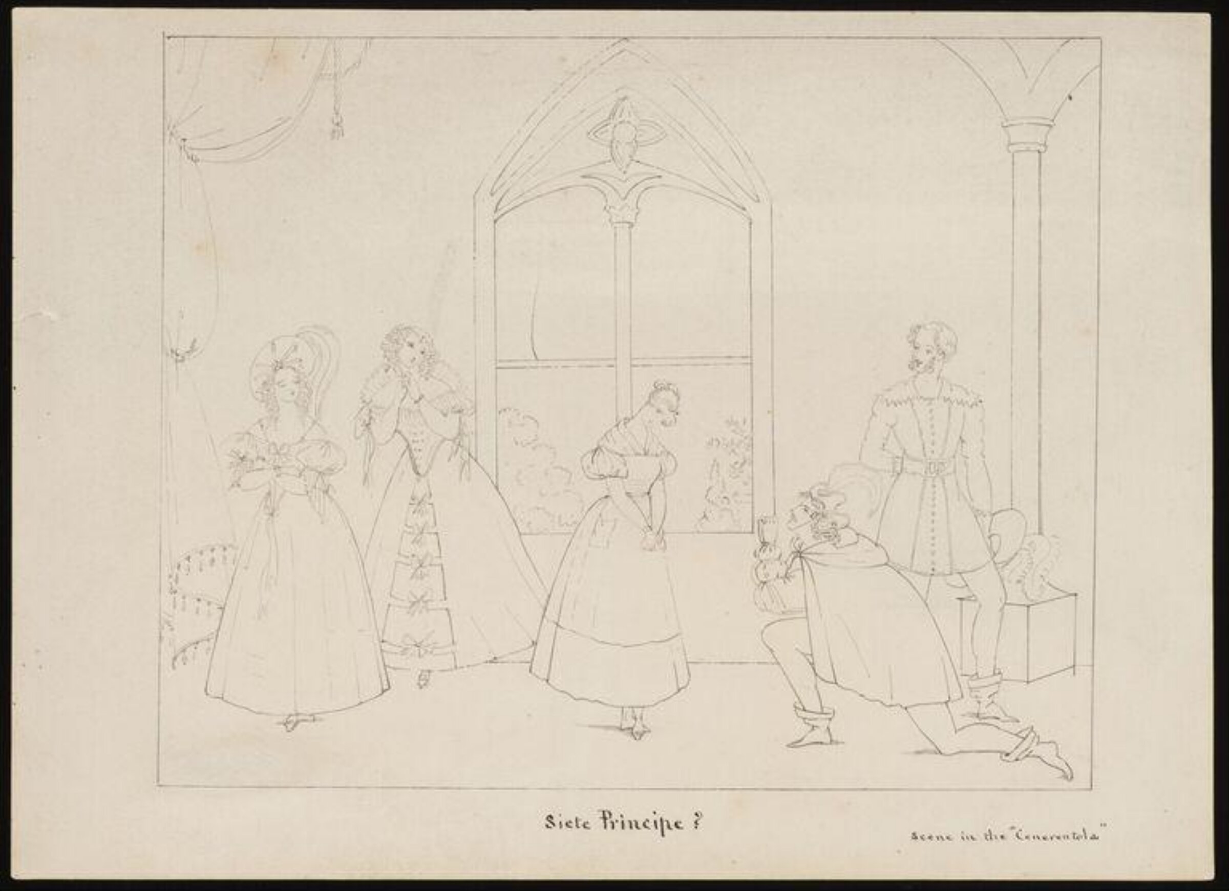 Siete Principe?, Richard Doyle, c. mid 19th century