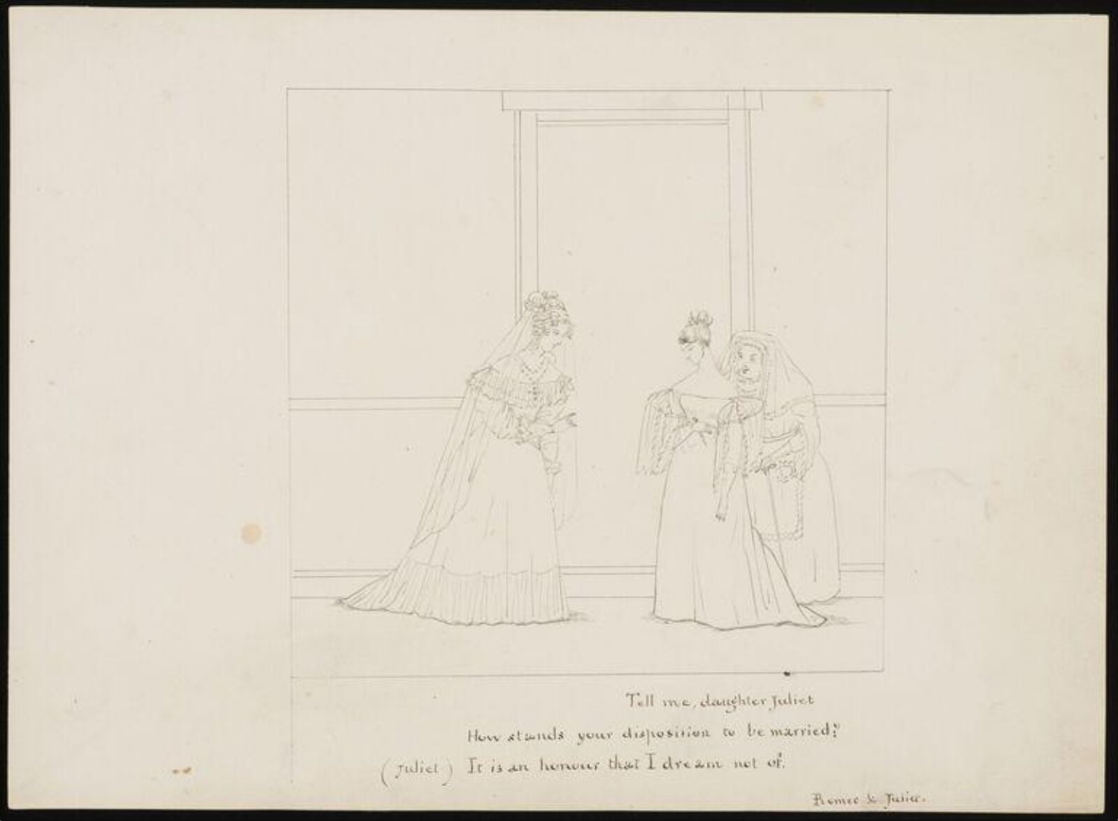 Drawing, Richard Doyle, c. mid 19th century