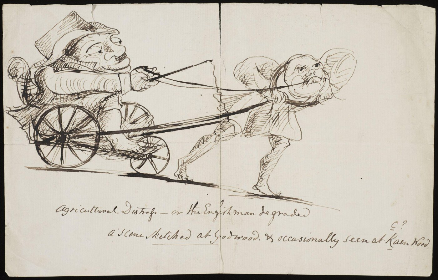 Unknown, Agricultural Distress - or the Englishman degraded