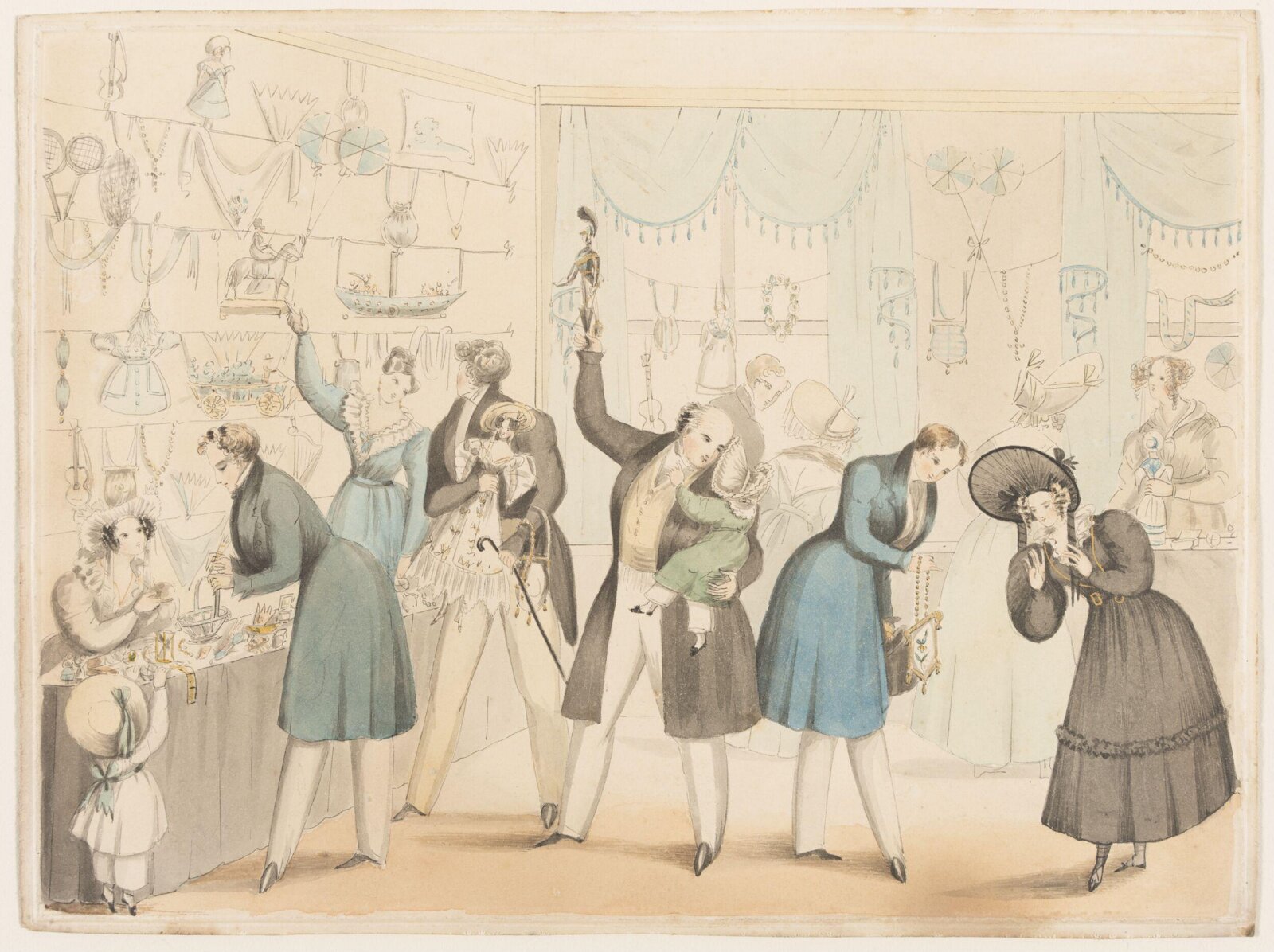 Watercolour drawing, ca.1830