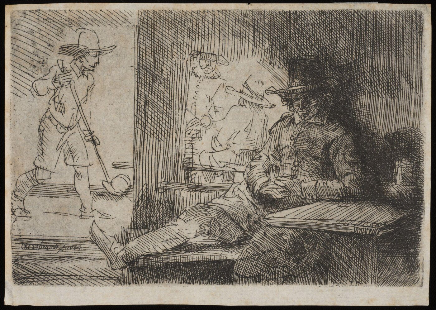 Rembrandt van Rijn, The Golf Player