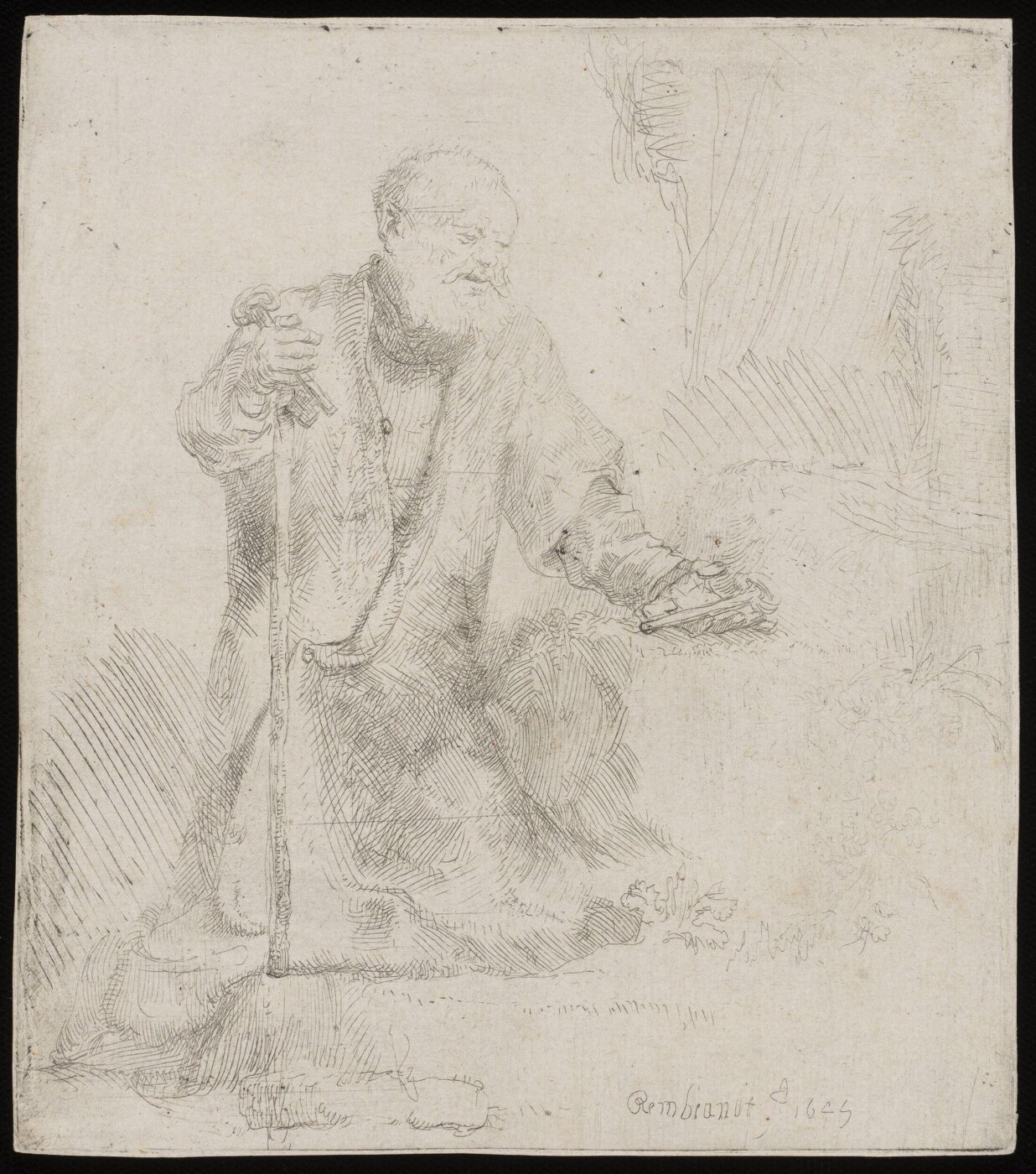 Rembrandt van Rijn, St Peter in penitence
