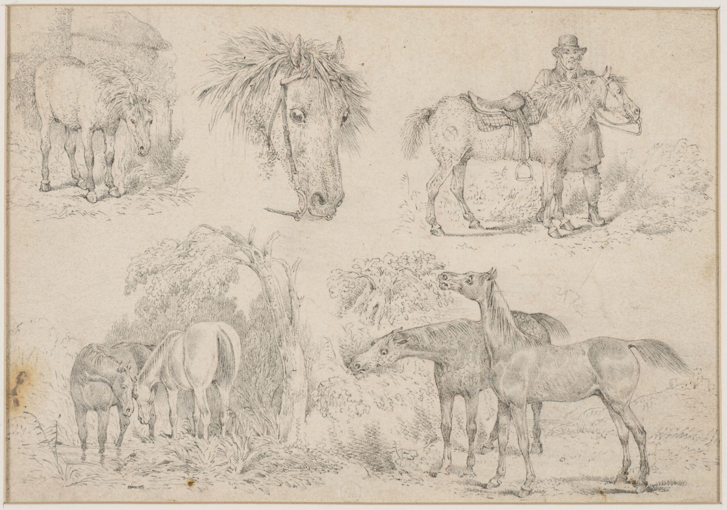 Drawing, Henry Alken, c. 1804-1851