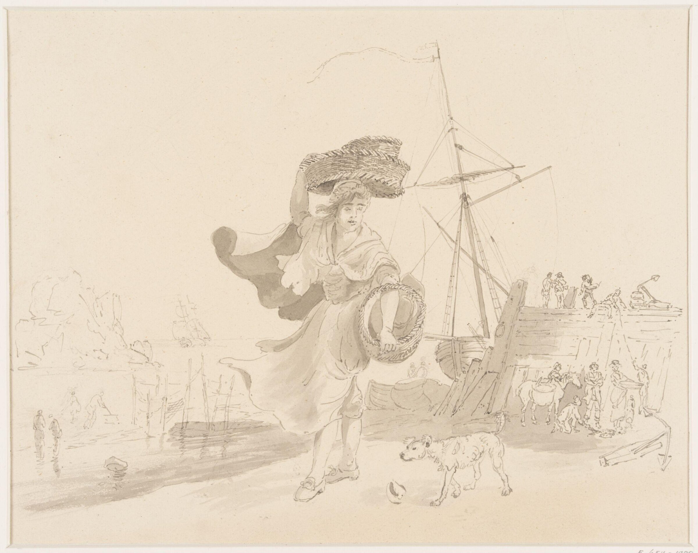 Drawing, Jeremiah Ames, c. 1803-1816