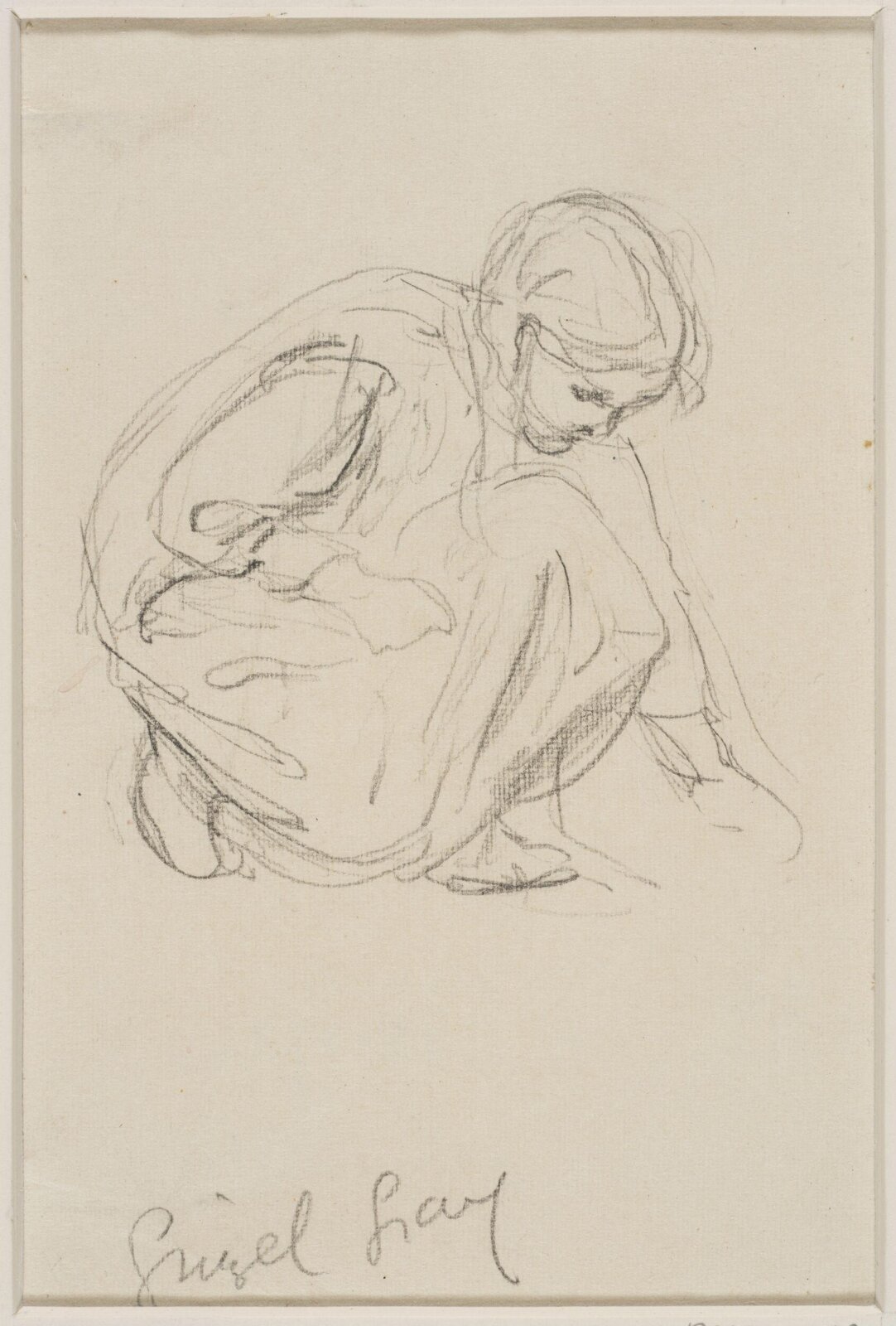Drawing, Helen Allingham, late 19th-early 20th century