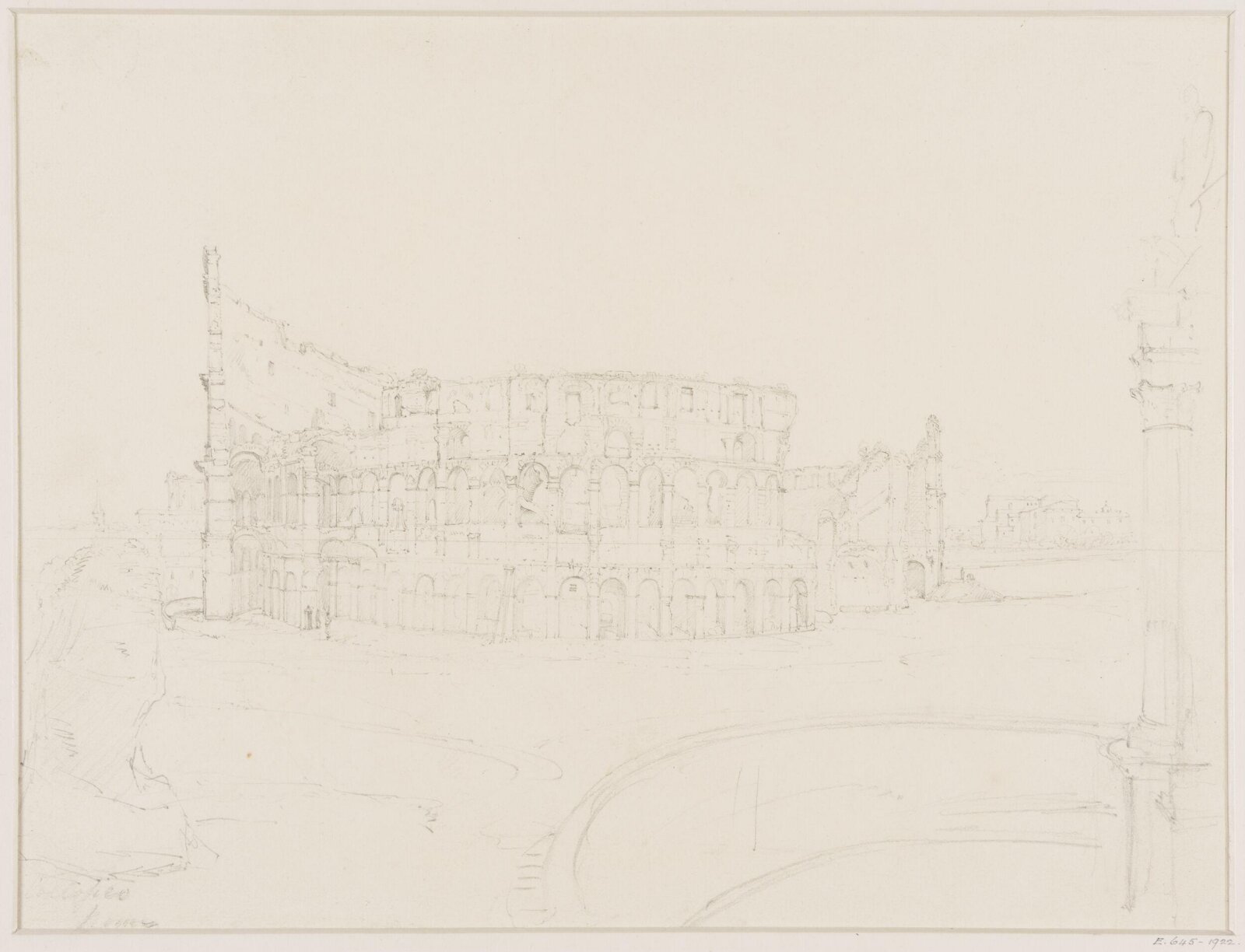 Drawing, Jeremiah Ames, March 1817