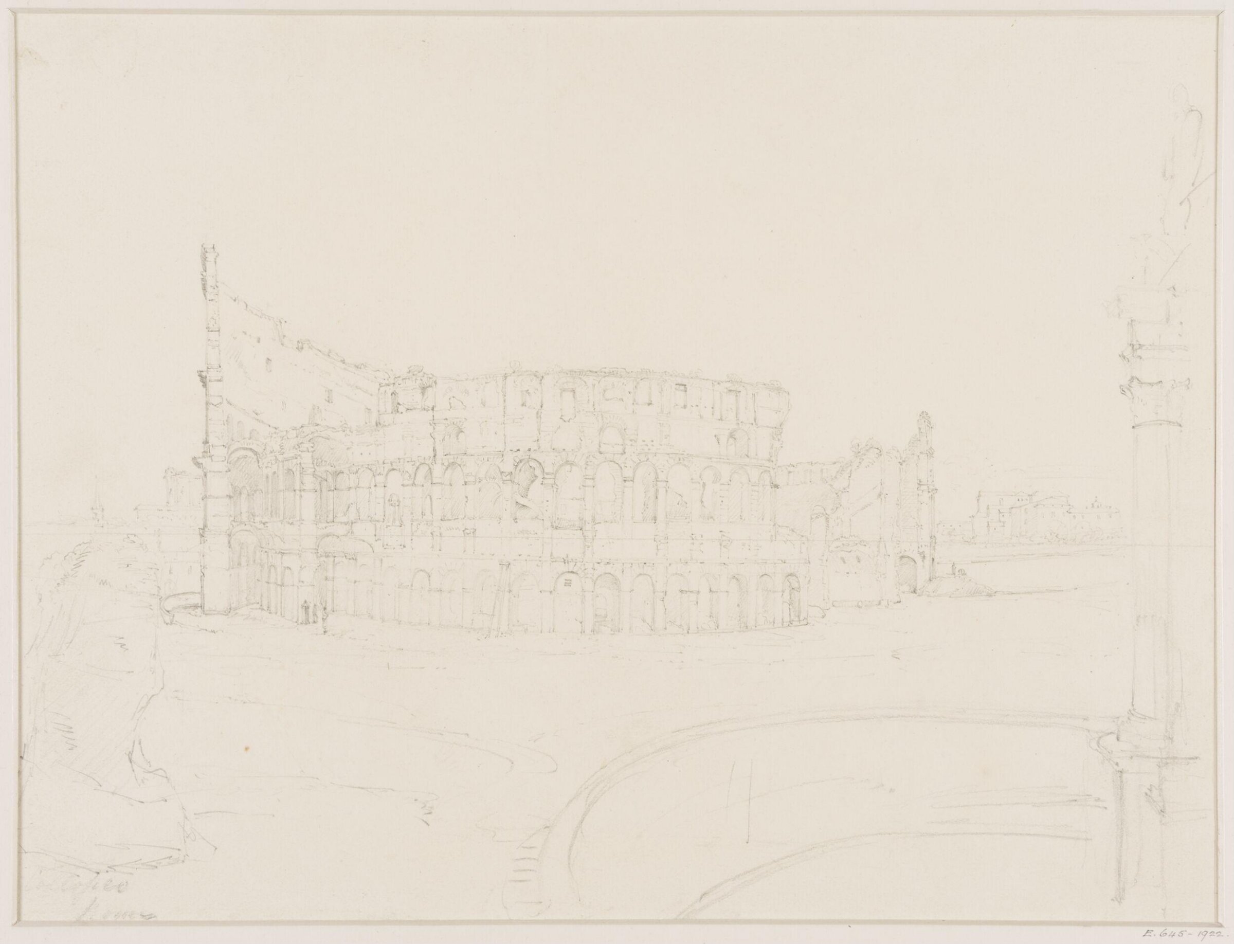Drawing, Jeremiah Ames, March 1817