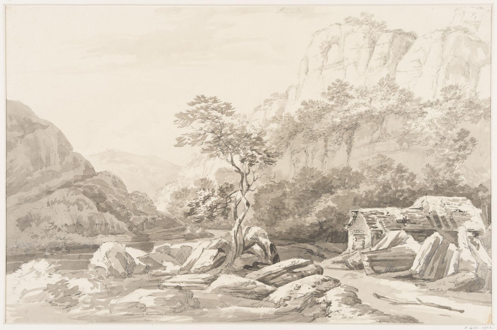 Drawing, Jeremiah Ames, 1803-1816