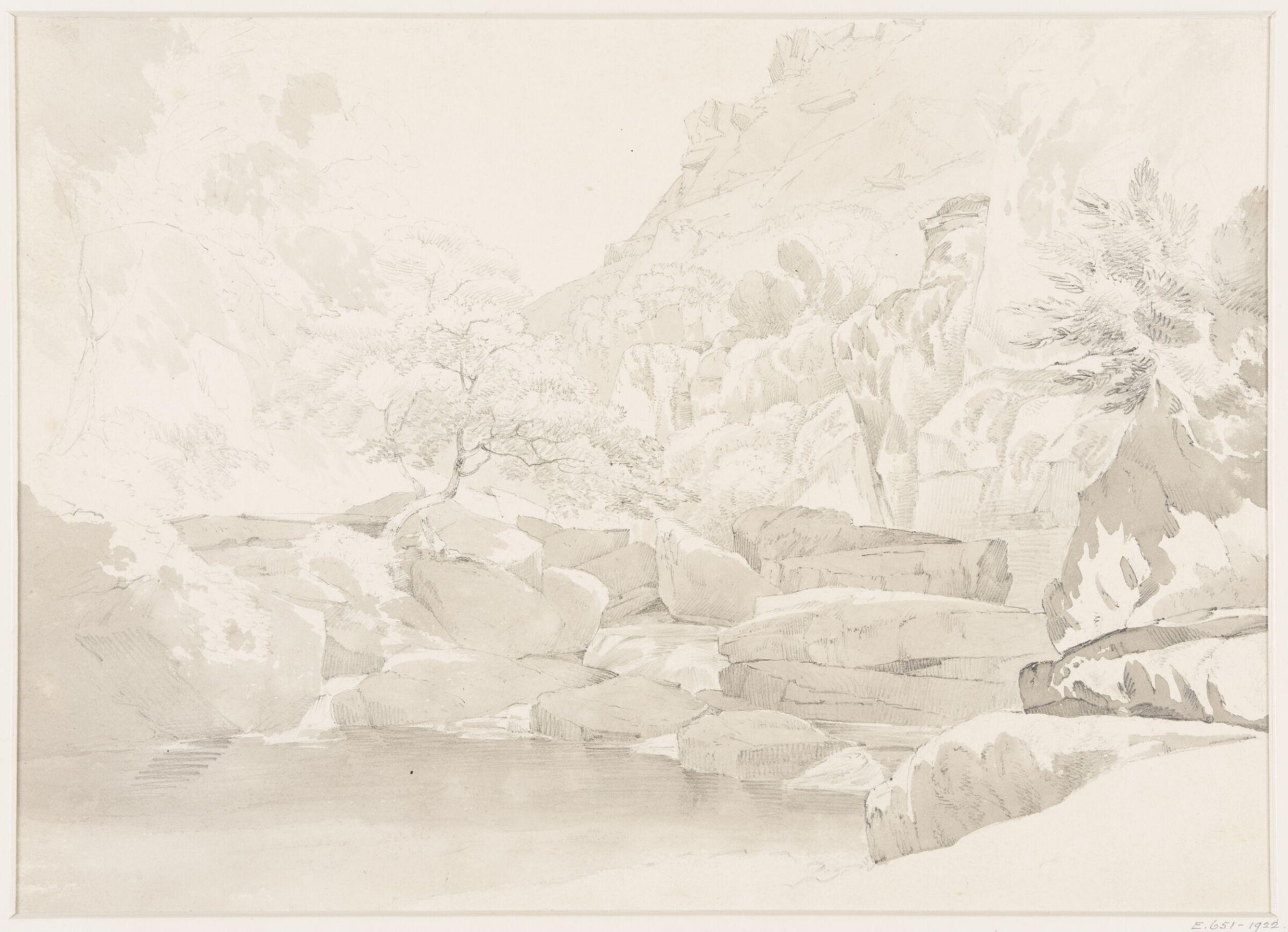 Drawing, Jeremiah Ames, c. 1816