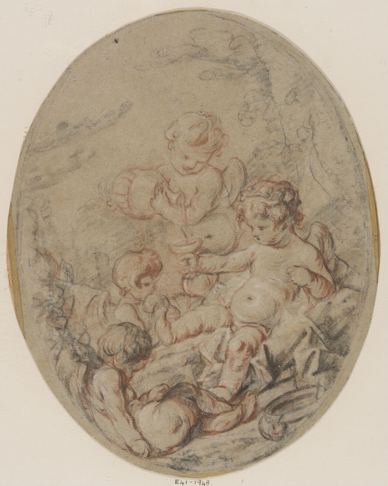 Drawing, Diana Beauclerk, circa late 18th century