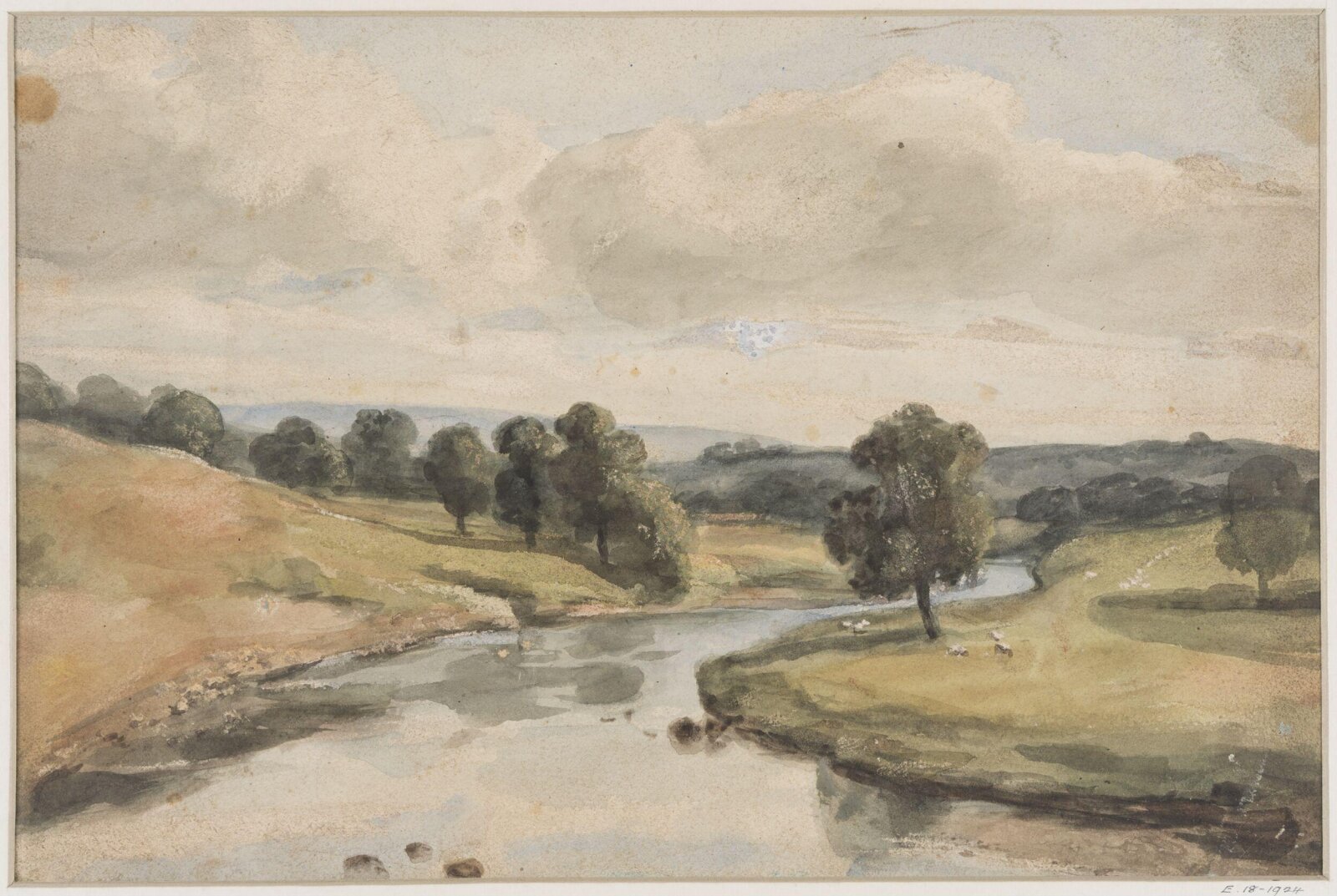 Watercolour drawing, c.1830s