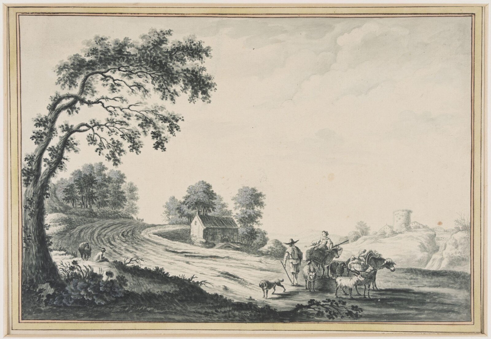 Drawing, William Beilby, 1774