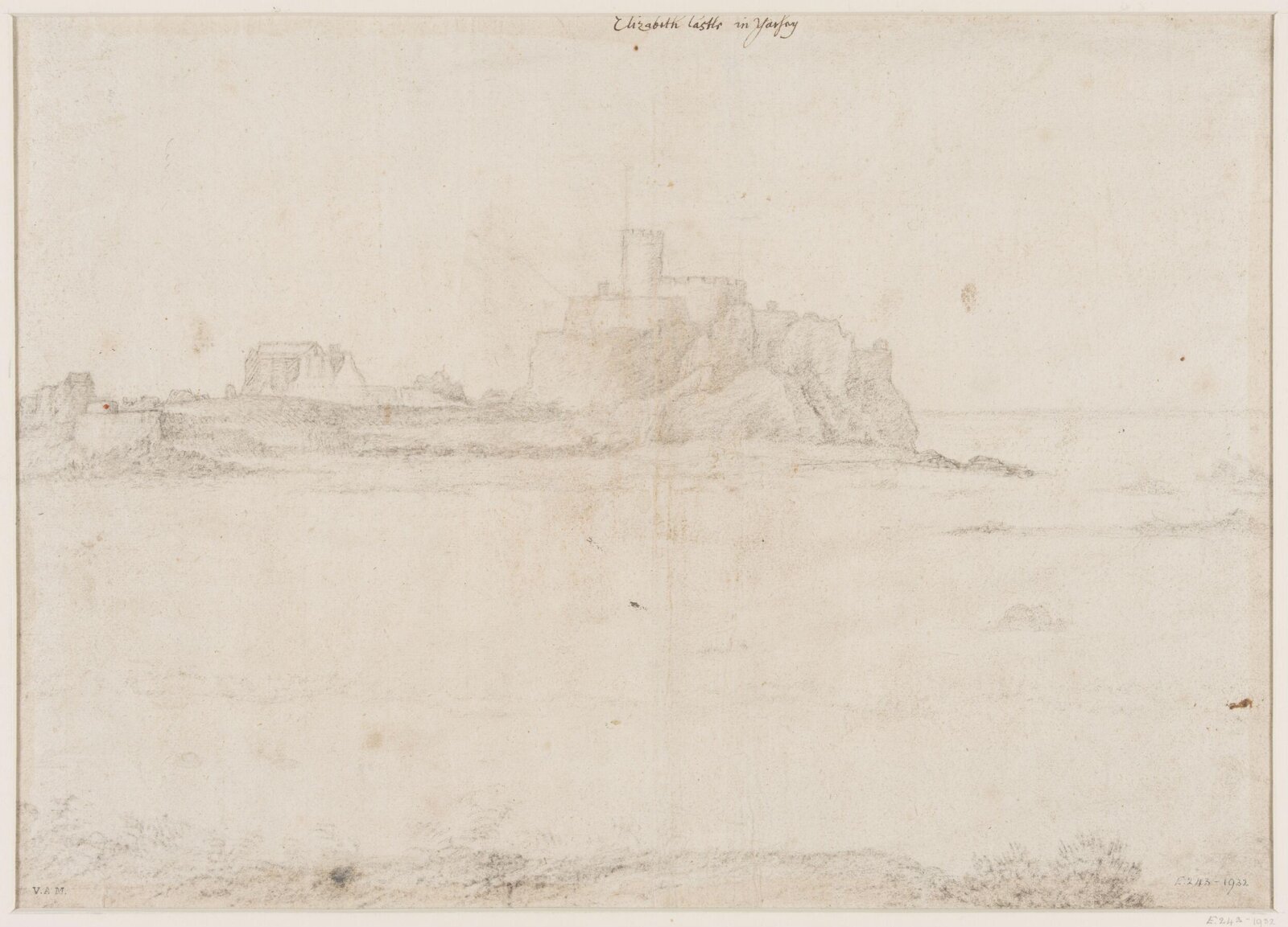 Elizabeth Castle, Jersey, ca. 1700