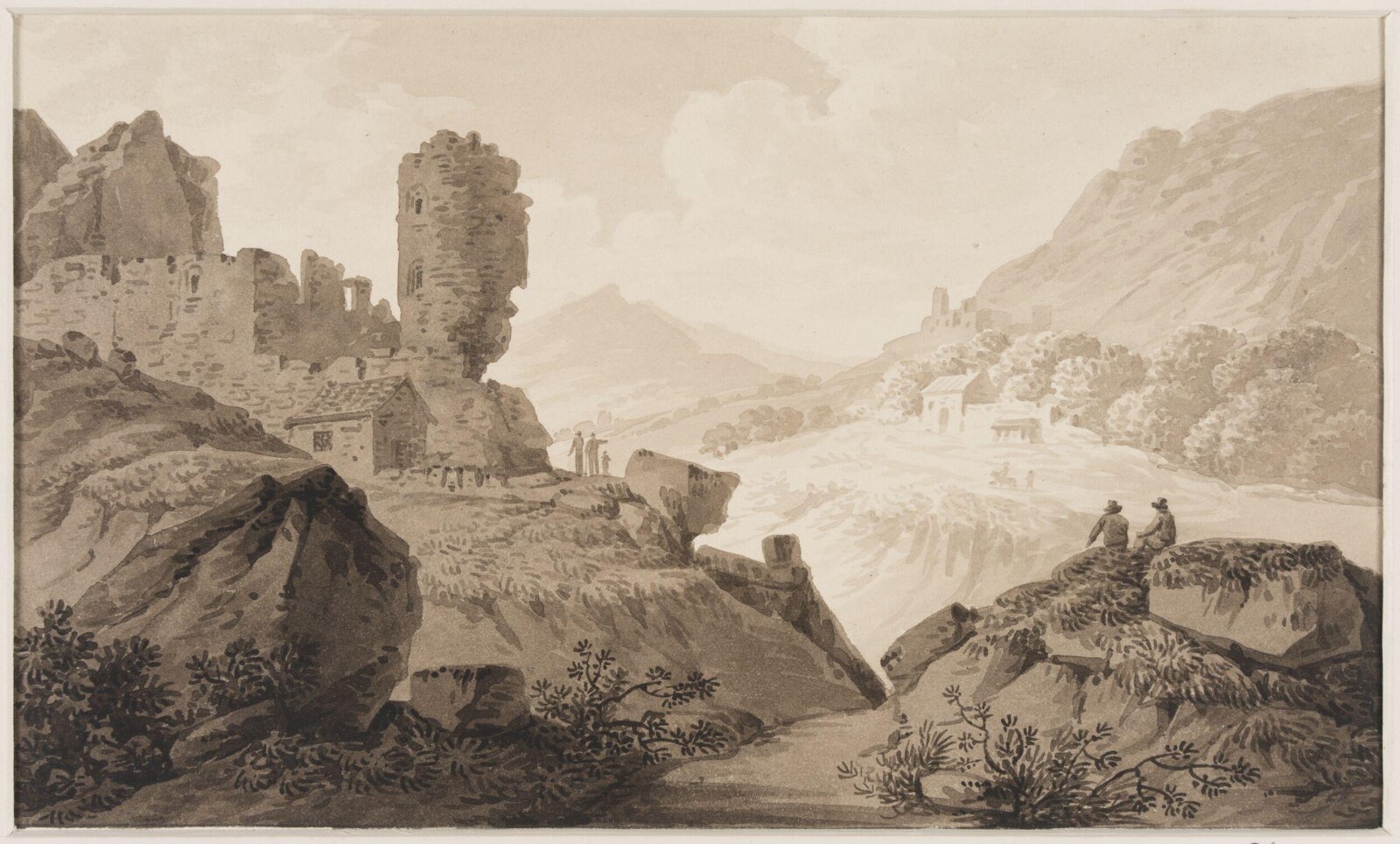 Watercolour drawing, 1800-25