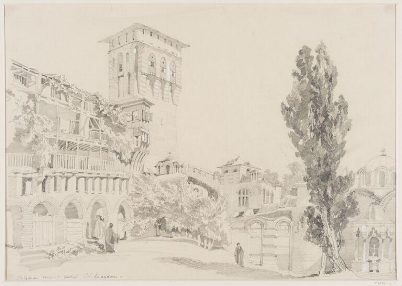 Bulgarian Convent called Chiliandari, 19th century