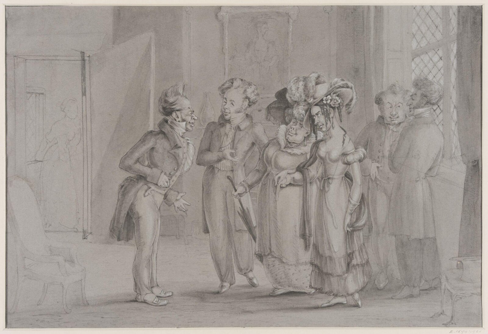 Drawing, ca. 1825