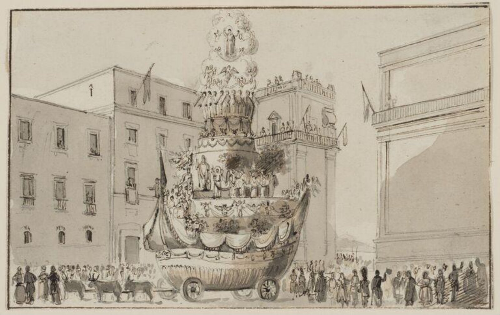 Drawing, early 19th century