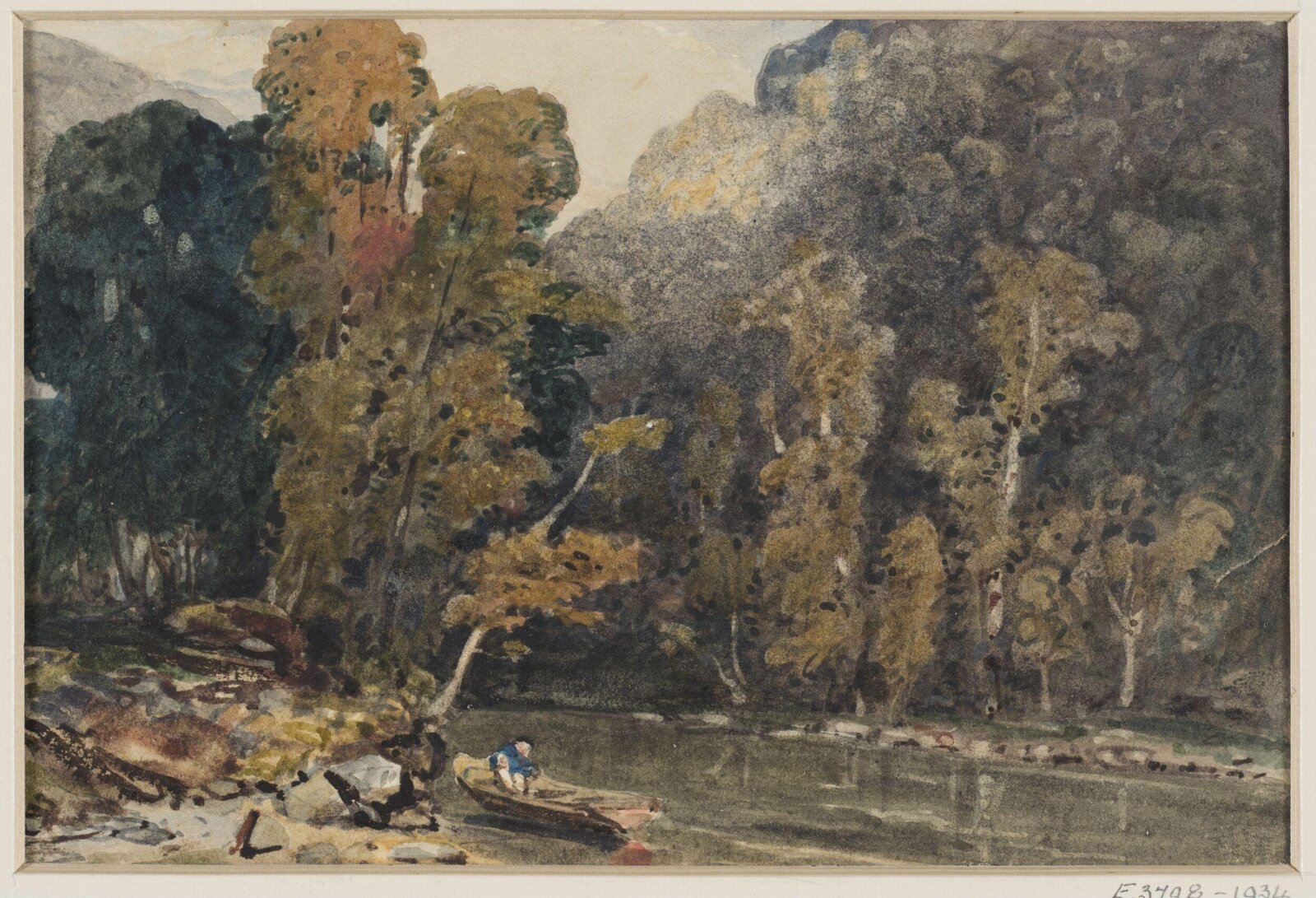 Landscape drawing, c. 1835